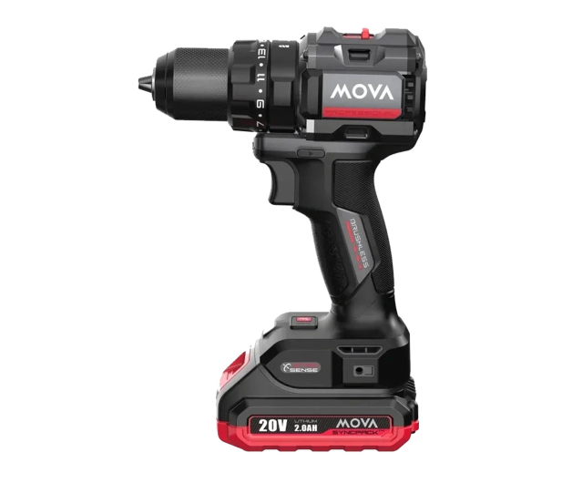 MOVA wiertarka udarowa bezszczotkowa pd80ik 20v 80nm (bateria i - 1585814 - zdjęcie 2